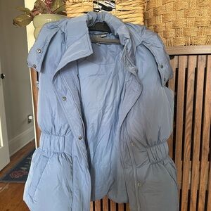 Sweaty Betty Light Blue Puffer Vest